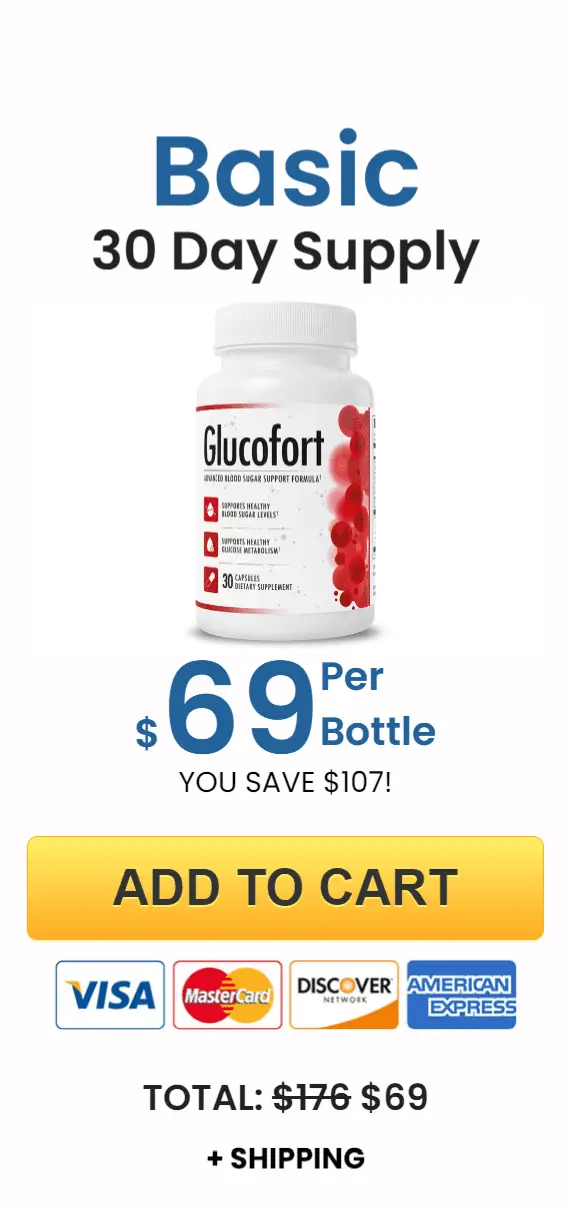Glucofort Pricing 1