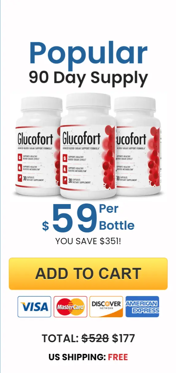 Glucofort Pricing 3